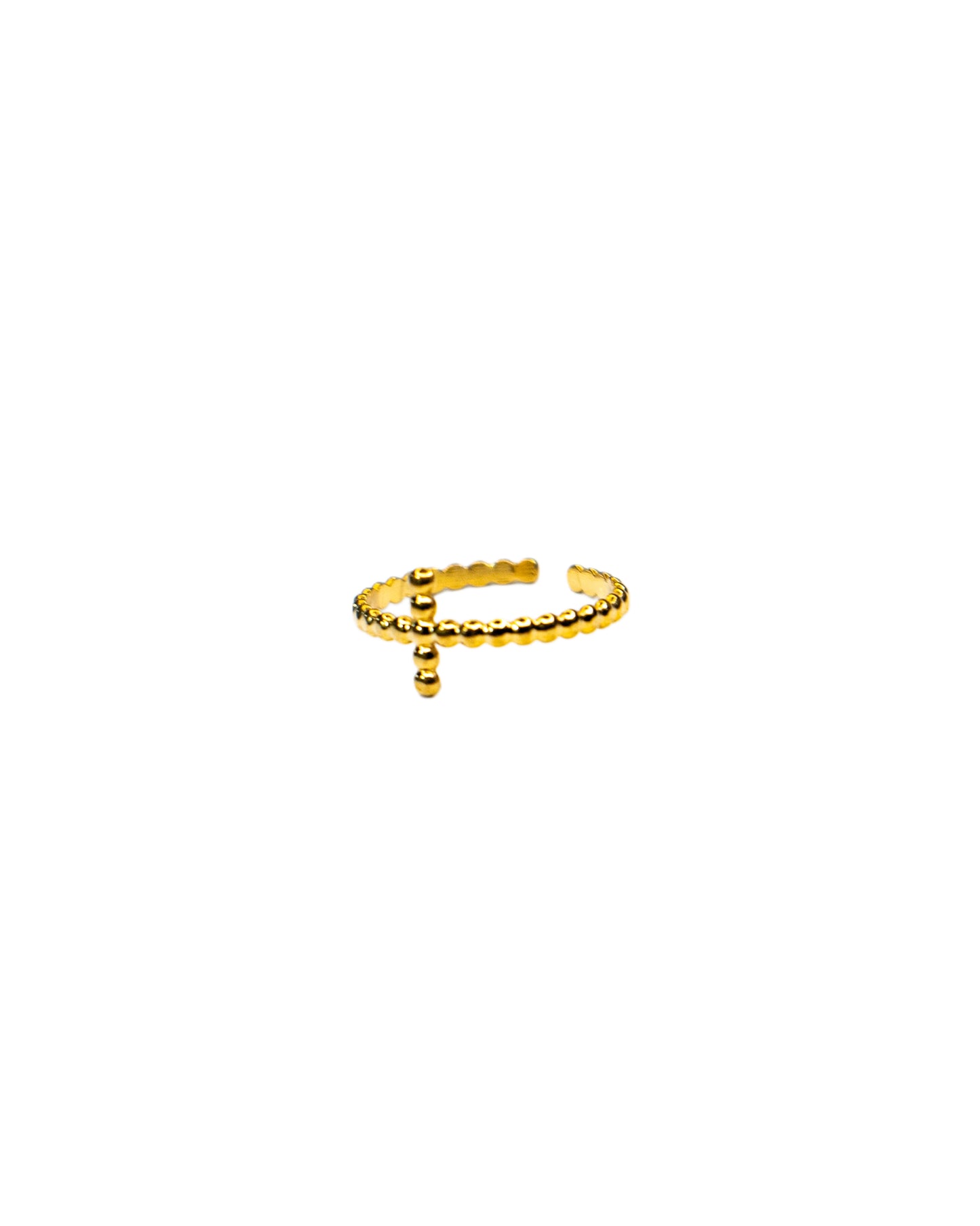 Cross Adjustable Ring