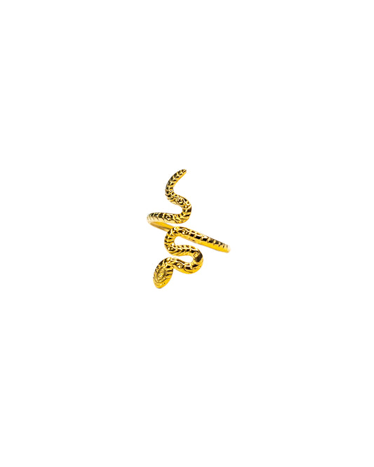 Serpent Adjustable Ring