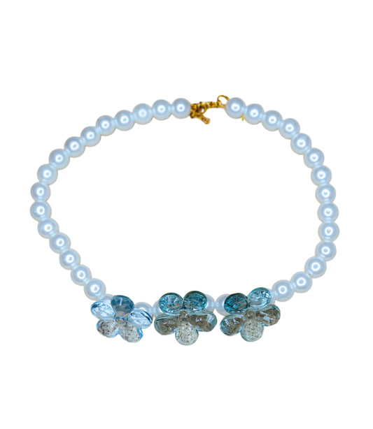 Blue Amapola Necklace
