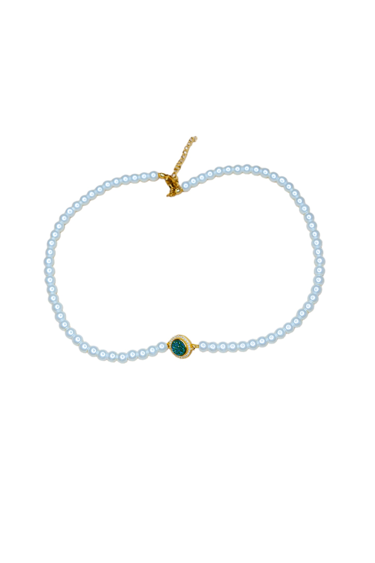 Blue Coral Necklace